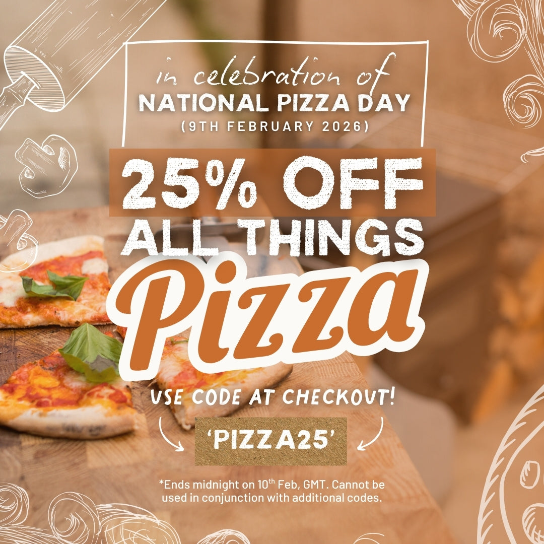 25% OFF! Celebrate National Pizza Day – 9th February 🍕