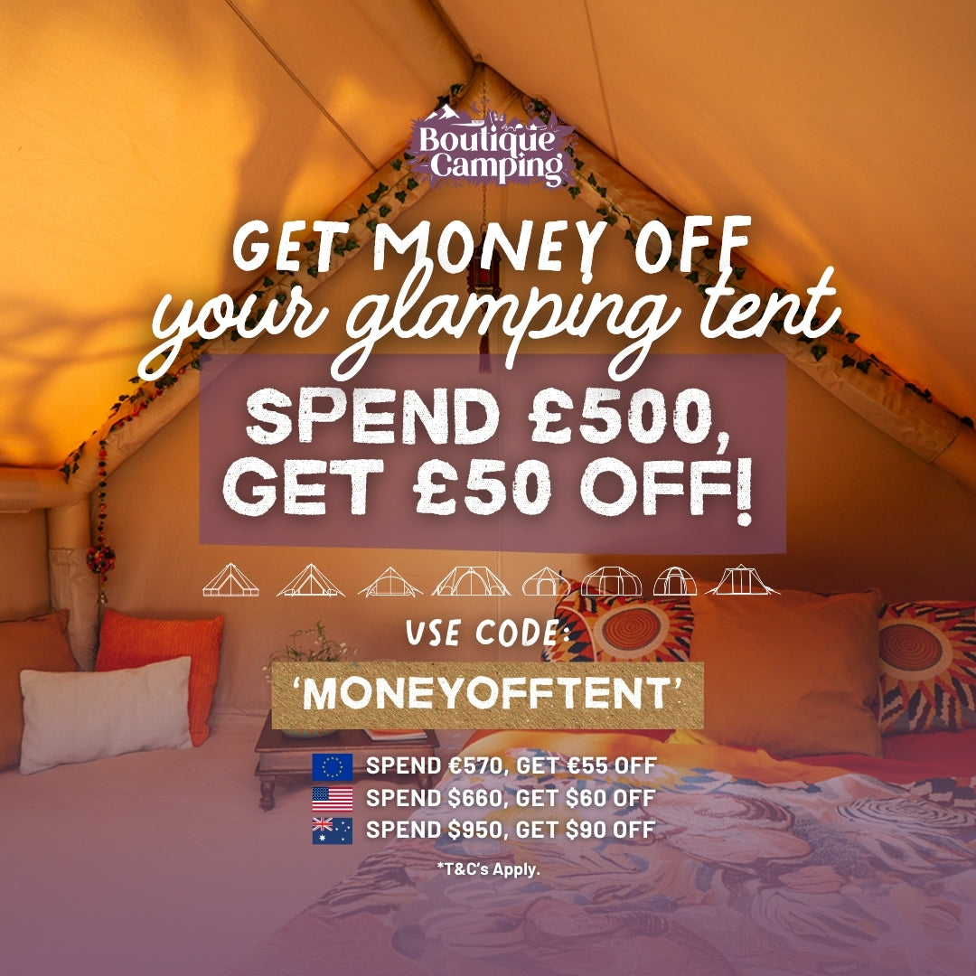 Money Off THAT Glamping Bell Tent - ONE WEEK ONLY!