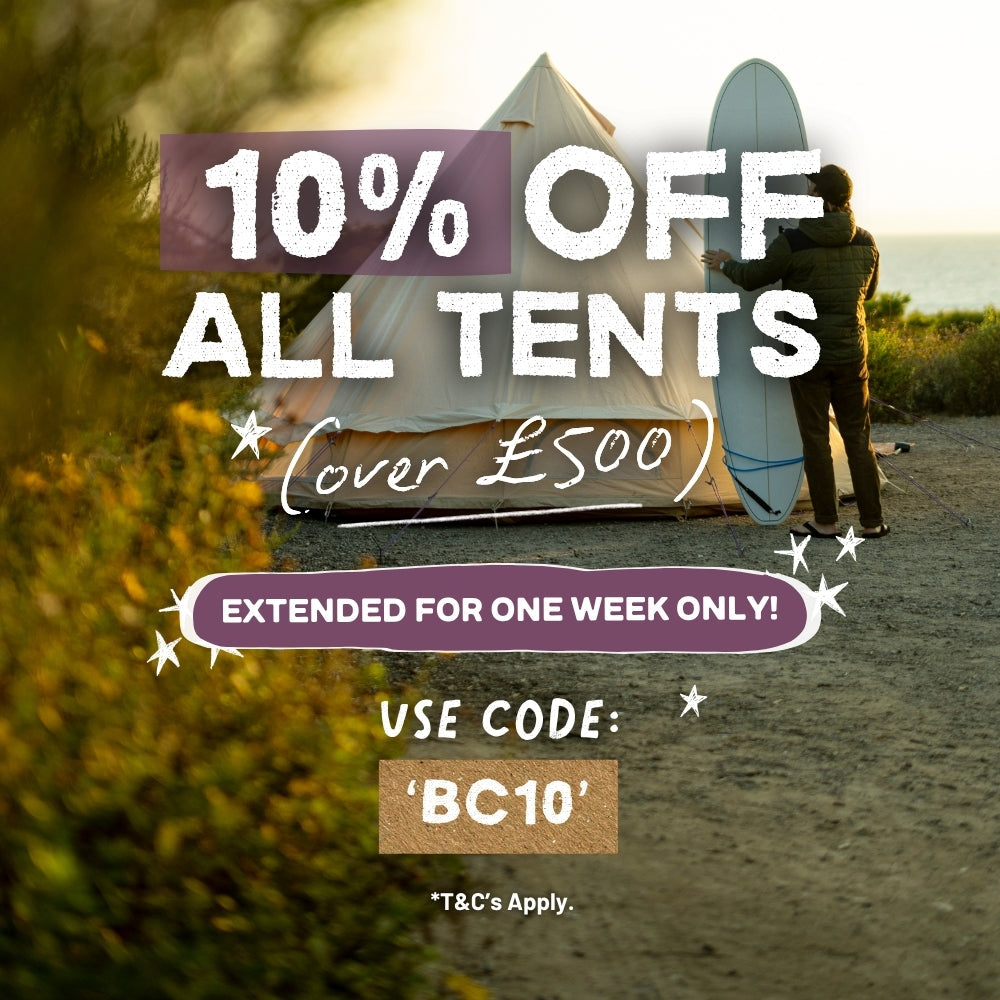 ⛺ EXTENDED! One Week Only: 10% Off Our Most Luxurious Tents. Adventure Awaits!