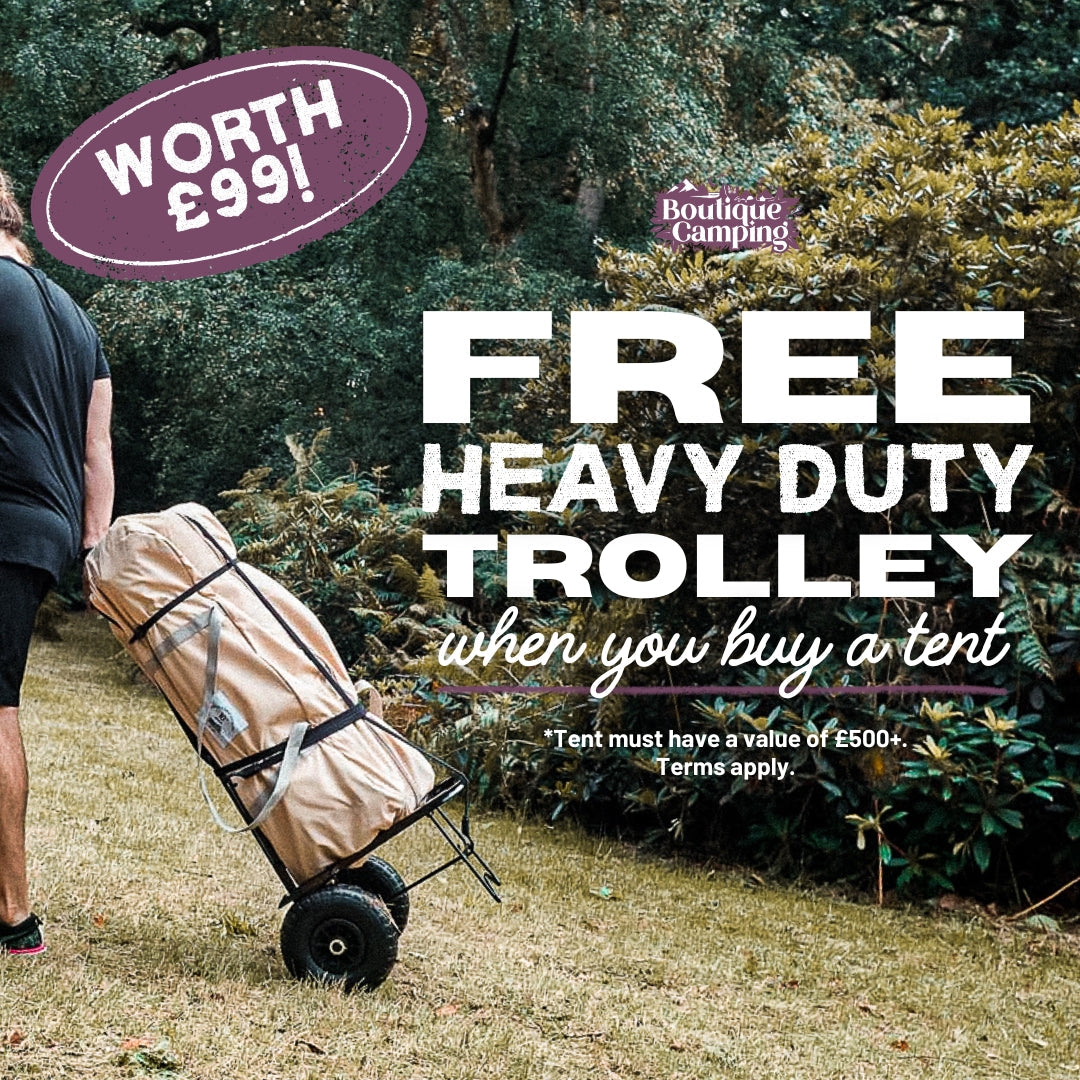 Make Camping Effortless: Free Heavy-Duty Trolley with Every Tent (EXTENDED!)