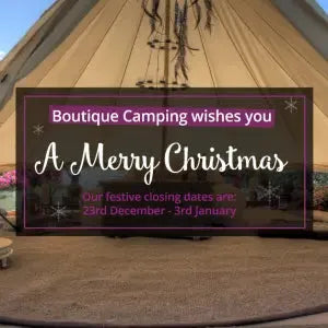 MERRY CHRISTMAS FROM BOUTIQUE CAMPING
