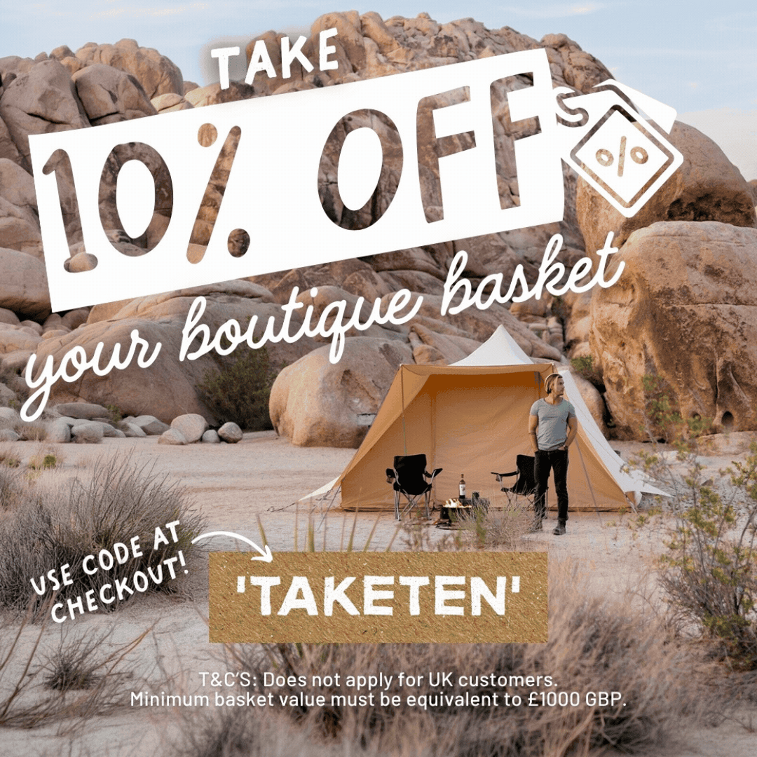 GLAMPING OFFERS ON THIS WEEK!