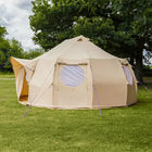 Luna emperor large yurt canvas glamping bell tent boutique camping  family with kids