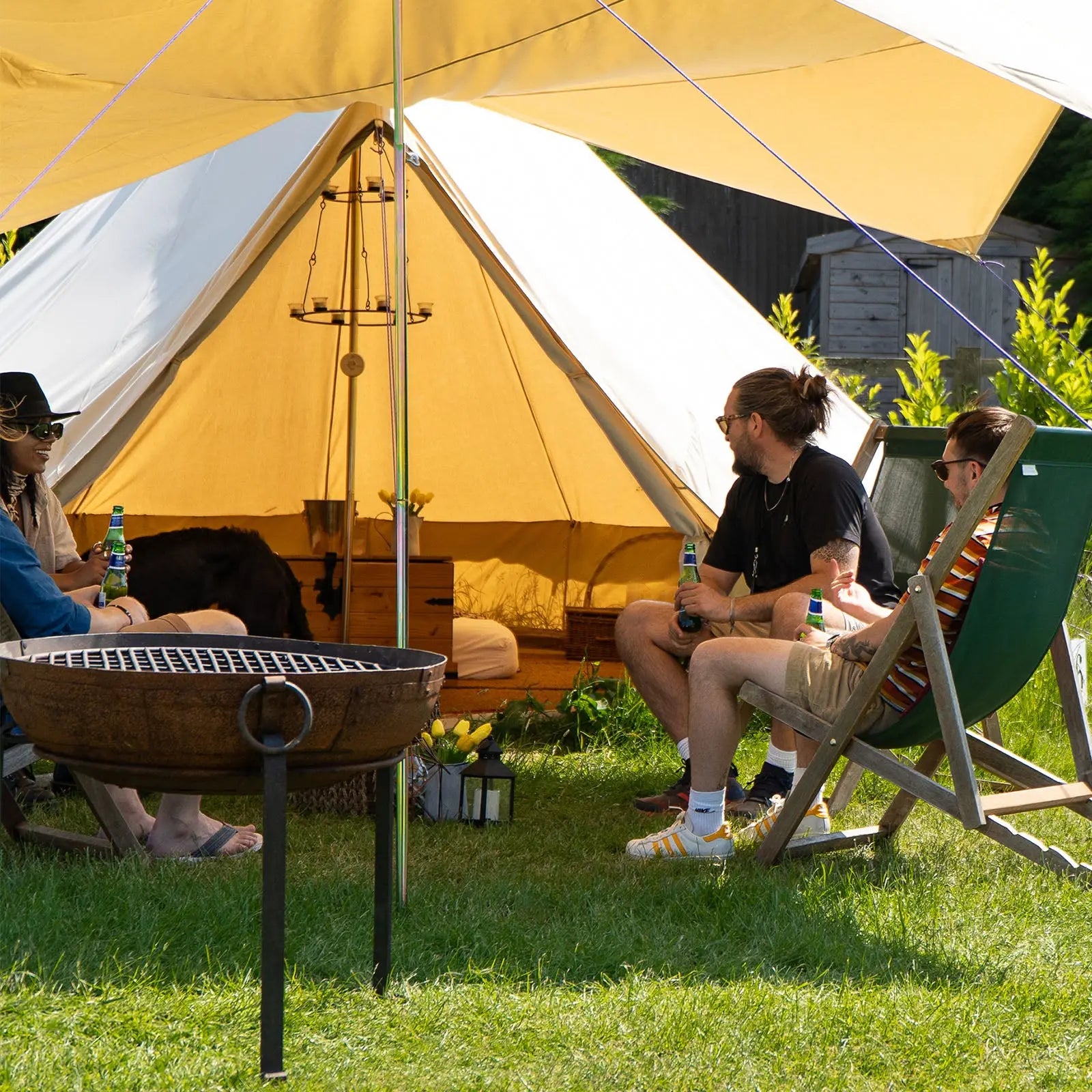 BC Canopy dome 300Connecting Tarp 340