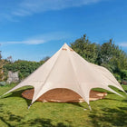 canvas star bell tent tipi boutique Camping glamping