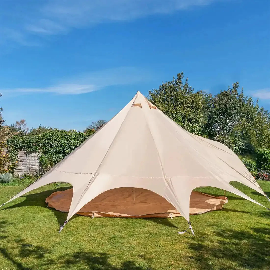 canvas star bell tent tipi boutique Camping glamping