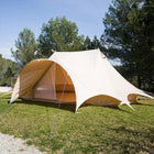 canvas star bell emperor large bell tent tipi boutique Camping glamping