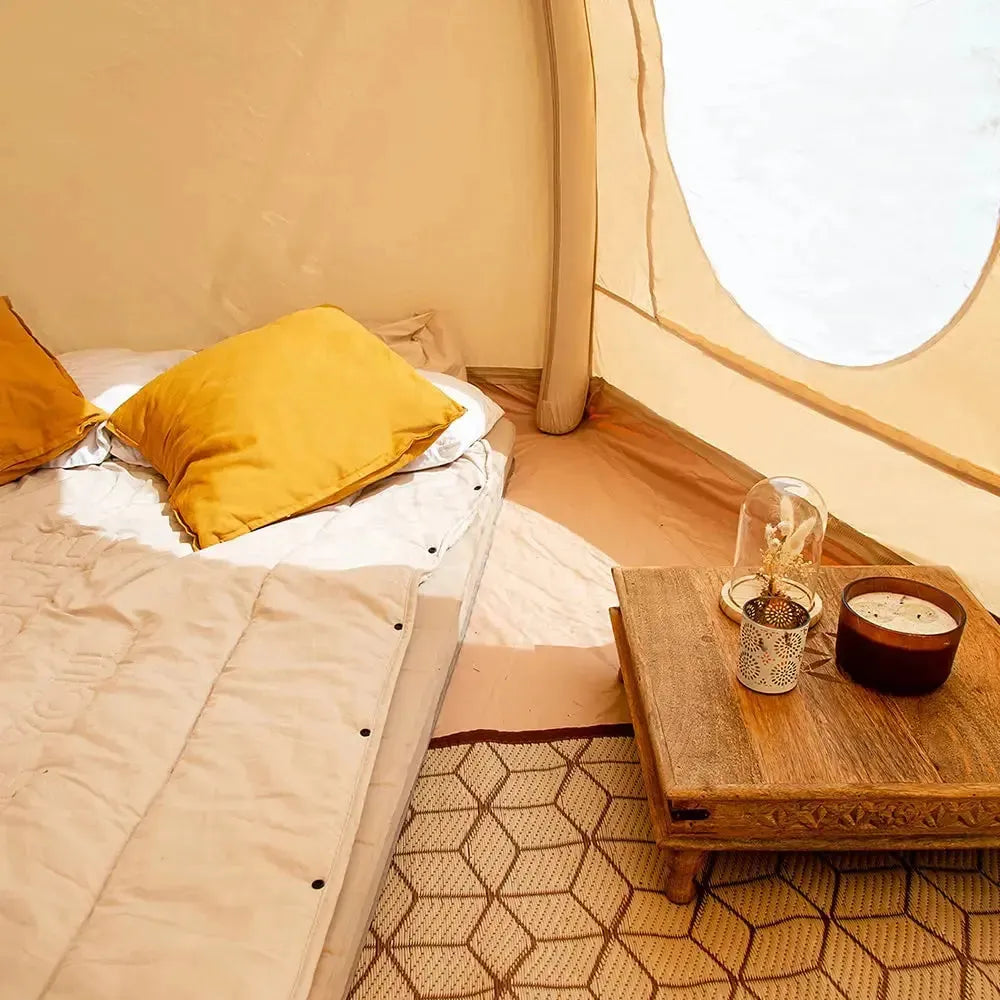 inflatable air tent dome nova canvas glamping boutique camping bell tent yurt