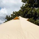 Luna emperor large yurt canvas glamping bell tent boutique camping  family with kids