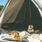 boutique camping CLASSIC CAMPING BELL TENT TIPI GLAMPING CANVAS