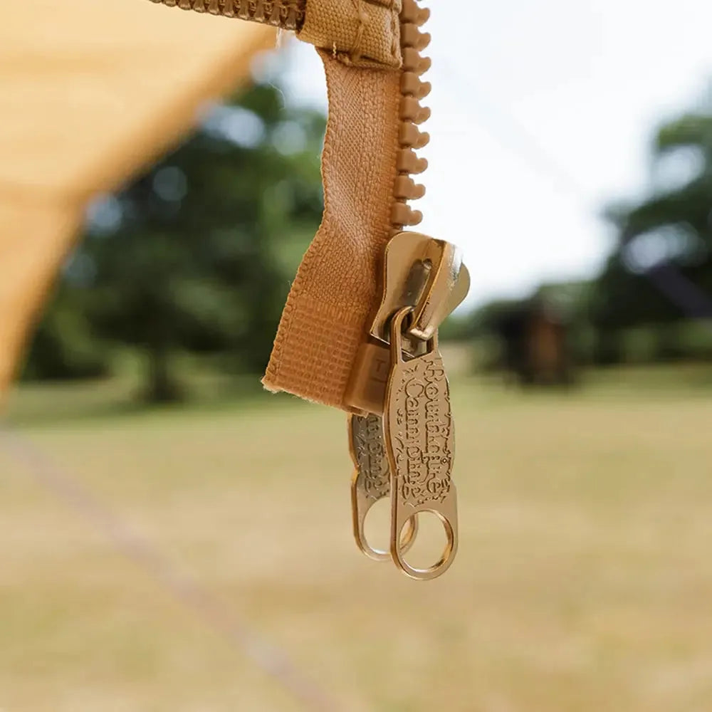 Luna emperor large yurt canvas glamping bell tent boutique camping  family with kids