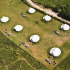 boutique camping CLASSIC CAMPING BELL TENT TIPI GLAMPING CANVAS