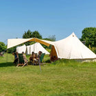 boutique camping bell tent tipi canopy awning porch attachment canvas