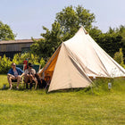 glamping bell tent canopy awning attachment boutique camping