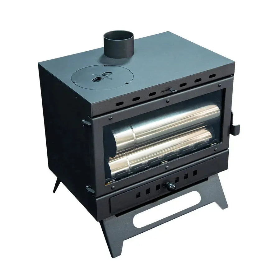 Woodburning Stove Glass Replacement - Traditional Stove Large Window