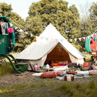 boutique camping CLASSIC CAMPING BELL TENT TIPI GLAMPING CANVAS
