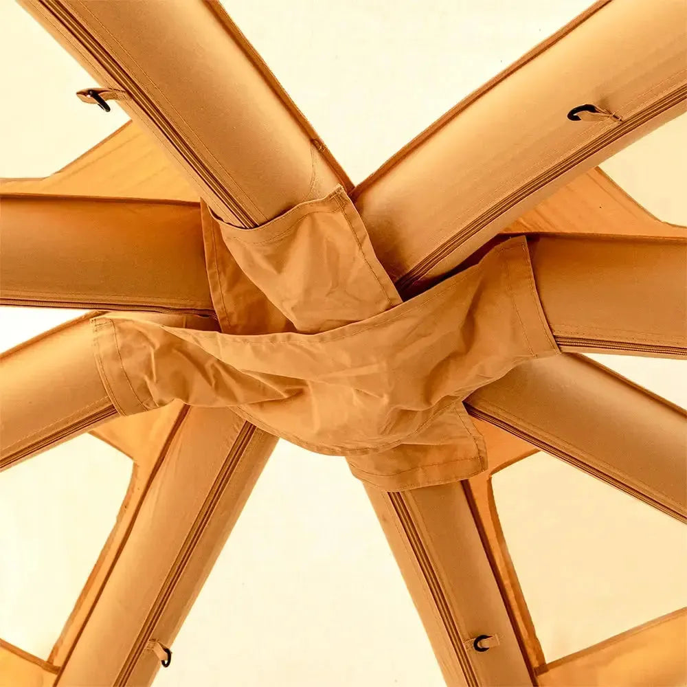 inflatable air tent dome nova canvas glamping boutique camping bell tent yurt