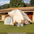 inflatable air tent dome nova canvas glamping boutique camping bell tent yurt