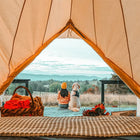 canvas star bell emperor large bell tent tipi boutique Camping glamping