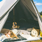 boutique camping CLASSIC CAMPING BELL TENT TIPI GLAMPING CANVAS