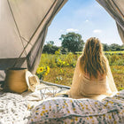 boutique camping CLASSIC CAMPING BELL TENT TIPI GLAMPING CANVAS