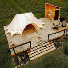 canvas star bell emperor large bell tent tipi boutique Camping glamping