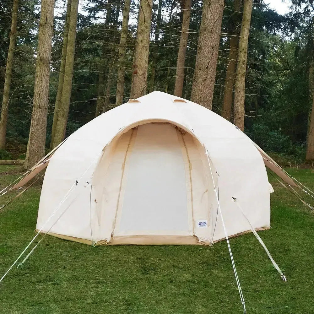 inflatable air tent dome nova canvas glamping boutique camping bell tent yurt