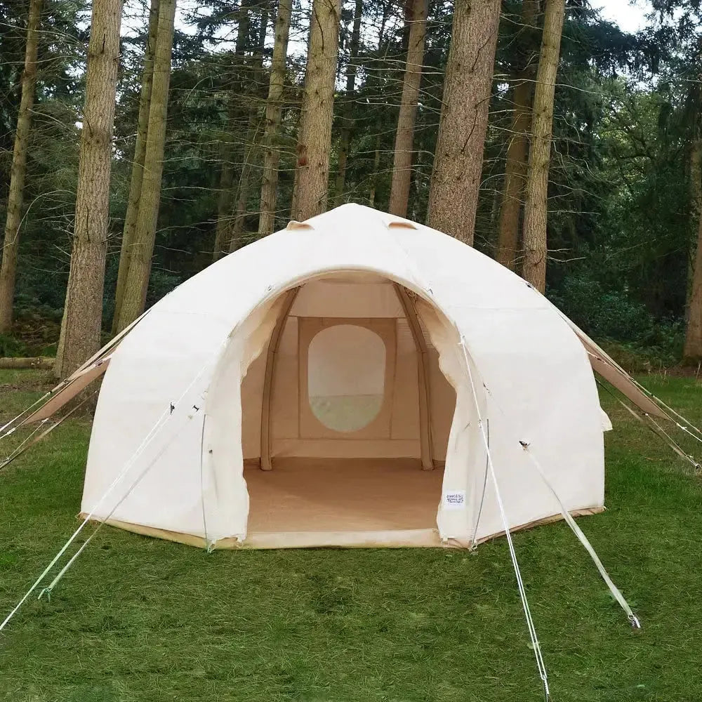 inflatable air tent dome nova canvas glamping boutique camping bell tent yurt