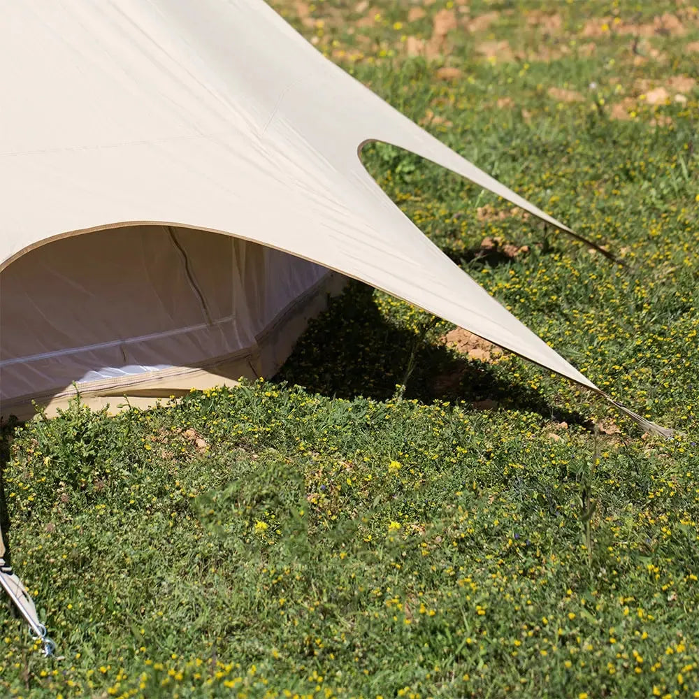 canvas star bell tent tipi boutique Camping glamping