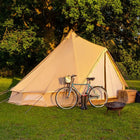 boutique camping CLASSIC CAMPING BELL TENT TIPI GLAMPING CANVAS