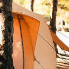 luna bell tent overhang canopy and mesh door