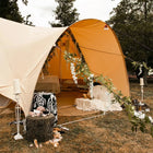 canvas star bell emperor large bell tent tipi boutique Camping glamping