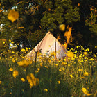 boutique camping CLASSIC CAMPING BELL TENT TIPI GLAMPING CANVAS