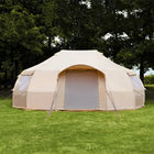 Luna emperor large yurt canvas glamping bell tent boutique camping  family with kids