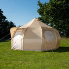Luna yurt canvas glamping bell tent boutique camping 