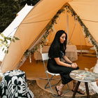 canvas star bell emperor large bell tent tipi boutique Camping glamping