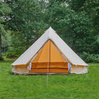 beige classic glamping bell tent boutique camping tipi boho