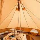 canvas star bell emperor large bell tent tipi boutique Camping glamping