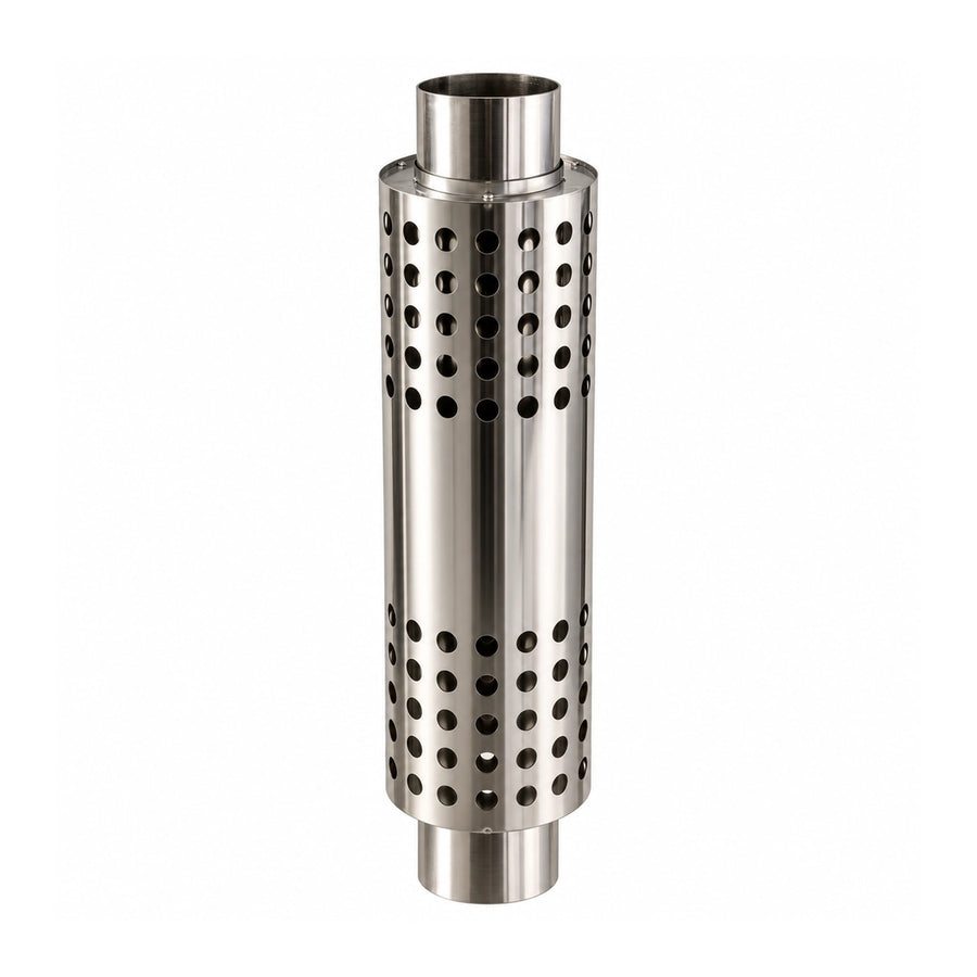 Protective Double Walled Flue - 100mm - Glamping Stove