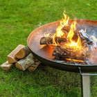 fire pit boutique camping glamping 