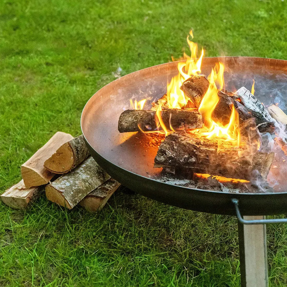fire pit boutique camping glamping 