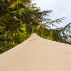 canvas glamping yurt dutch bell tent with awning porch boutique camping