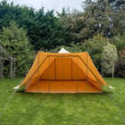 canvas glamping yurt dutch bell tent with awning porch boutique camping
