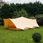 canvas glamping yurt dutch bell tent with awning porch boutique camping