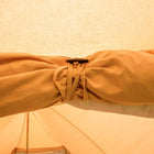 canvas glamping yurt dutch bell tent with awning porch boutique camping