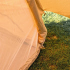 canvas glamping yurt dutch bell tent with awning porch boutique camping