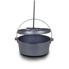 boutique camping cast iron cooking set in box pots and pans