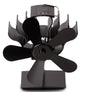 4 Blade Stove Fan With Temperature Gauge