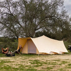 canvas glamping yurt dutch bell tent with awning porch boutique camping