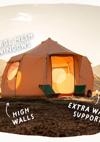 the luna bell tent boutiqur camping best features